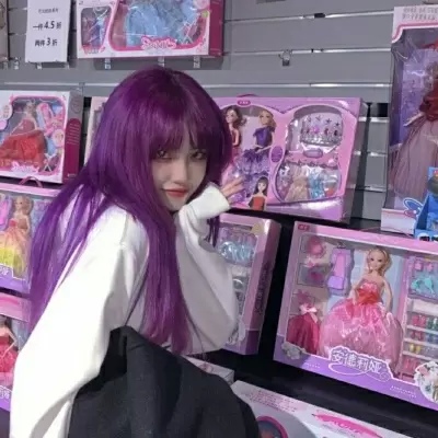 染头发的女生头像(精选30张)