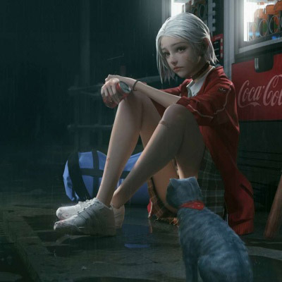 暗黑系超酷的女生头像(精选24张)