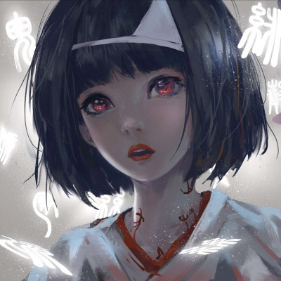 暗黑系超酷的女生头像(精选24张)