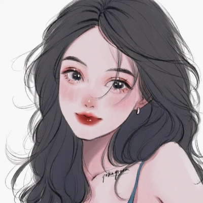微信手绘女气质头像(精选18张)