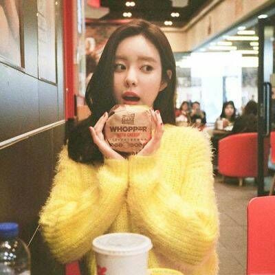 呆萌吃货女生头像(精选24张)