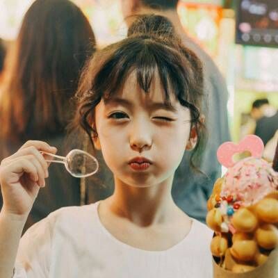 呆萌吃货女生头像(精选24张)