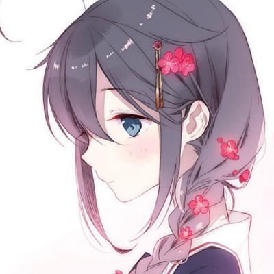 小清新风格动漫女生头像高清(精选28张)