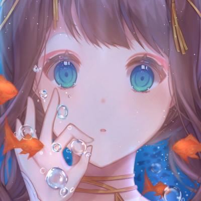 小清新风格动漫女生头像高清(精选28张)