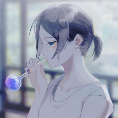 小清新风格动漫女生头像高清(精选28张)