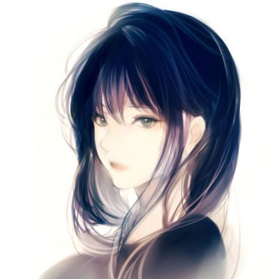 小清新风格动漫女生头像高清(精选28张)