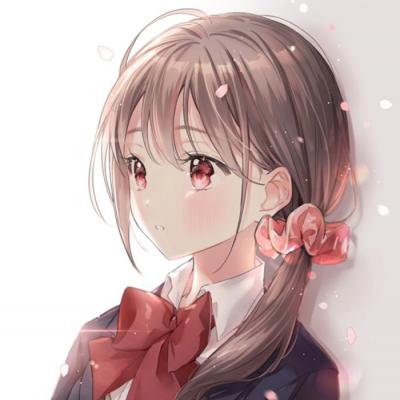 小清新风格动漫女生头像高清(精选28张)