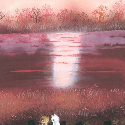 风景带花的好运头像(精选22张)