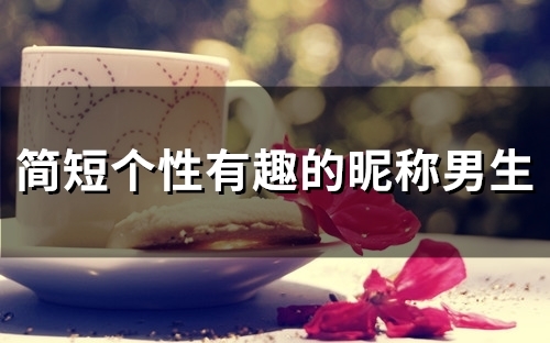 简短个性有趣的昵称男生(103个)
