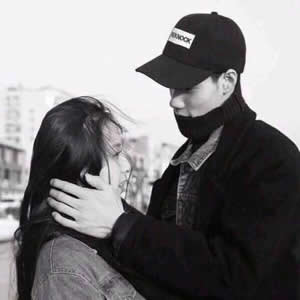 黑白系列情侣头像(精选18张)