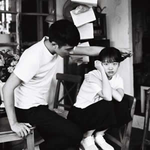 黑白系列情侣头像(精选18张)