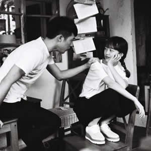 黑白系列情侣头像(精选18张)