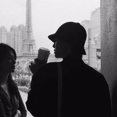 高冷宠溺的情侣头像(18张)