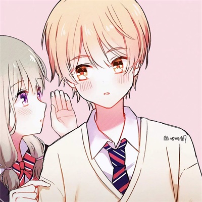 最甜的二次元情侣头像(22张)