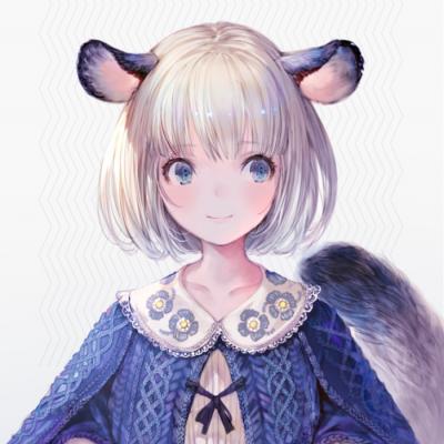 二次元猫耳朵少女头像(精选22张)