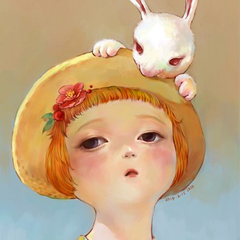 比较文静优雅的女生头像动漫(精选34张)