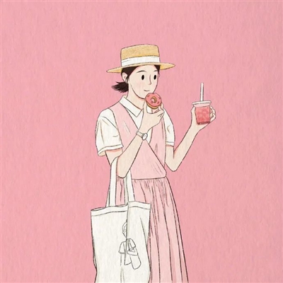 帅气可爱的女生头像卡通(精选24张)