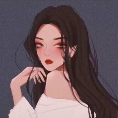 超稀有女生高冷动漫头像(精选22张)