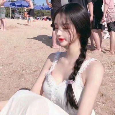 微信海边女生头像(精选22张)