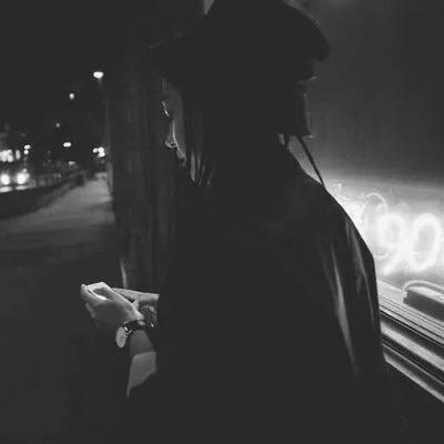 伤感黑白色头像(精选20张)