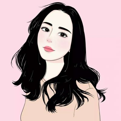 手绘高冷女生个性头像(24张)