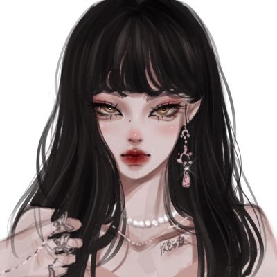 女人漫画图片霸气头像(精选28张)