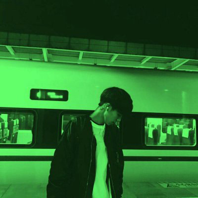 二次元绿色系男生头像(精选30张)