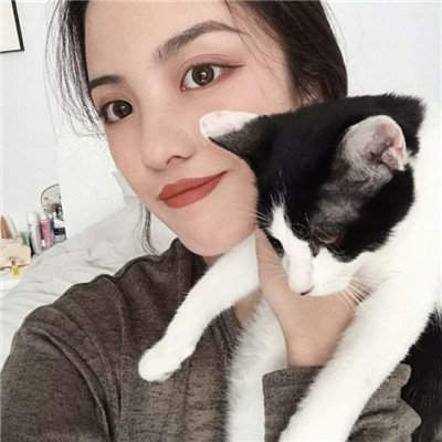 女头带宠物头像(24张)