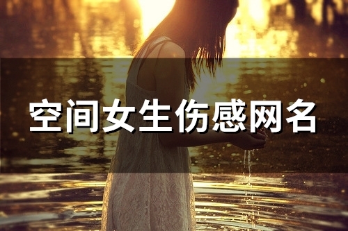 空间女生伤感网名(152个)