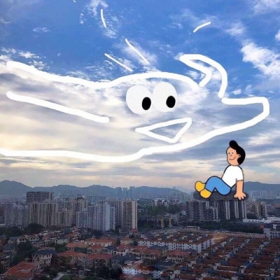 可爱的创意云朵头像(精选24张)