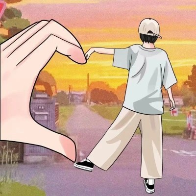 特别好看的动漫情头(精选18张)