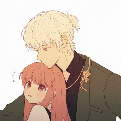 不易察觉情侣头像(14张)