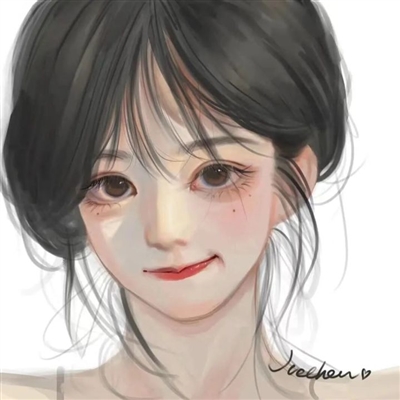 手绘女性气质微信头像(精选18张)