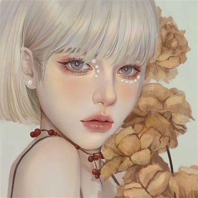 手绘女性气质微信头像(精选18张)