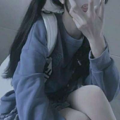 高清蓝色系女生头像(精选24张)