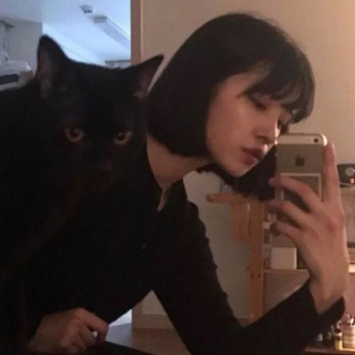 高清女生抱猫咪的头像(精选24张)