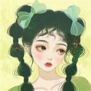 精美好看的女生绿色头像(精选20张)