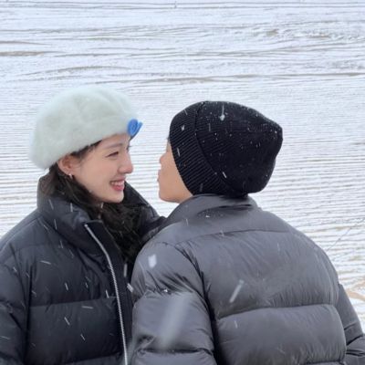 高清高级精致的情侣头像真人图片(共20张)