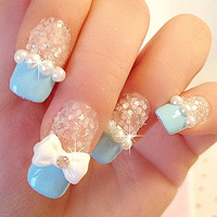 爱做美甲的女生可爱头像(精选20张)