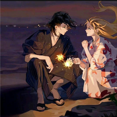 2023动漫情侣头像一男一女(优选22张)