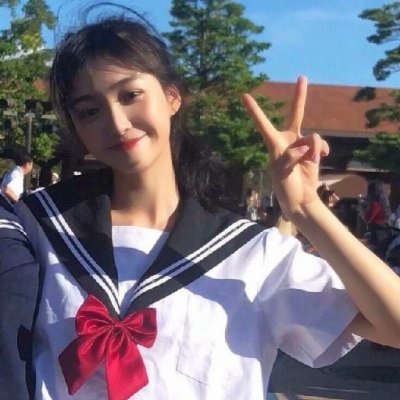 高清好看的清新干净蓝色系女生头像图片(精选18张)