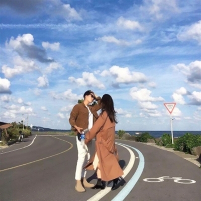 情侣头像一男一女清新图片(共16张)