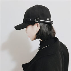 女生个性好看的侧脸扣扣头像(16张)