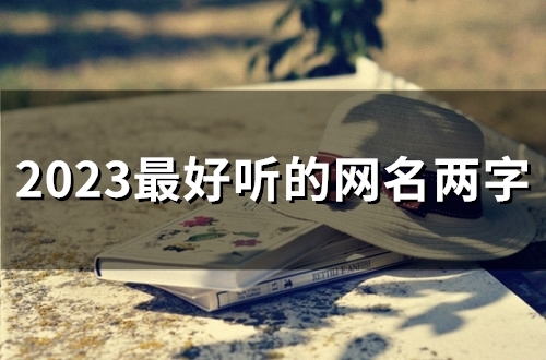 2023最好听的网名两字(精选195个)