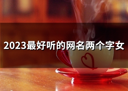 2023最好听的网名两个字女(优选167个) 2023最好听的网名两个字女(优选167个)