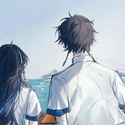 可爱又甜蜜动漫情侣头像(共18张)