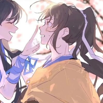 可爱又甜蜜动漫情侣头像(共18张)