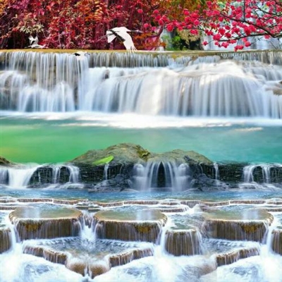 2023年最好旺财山水风景头像(共20张)