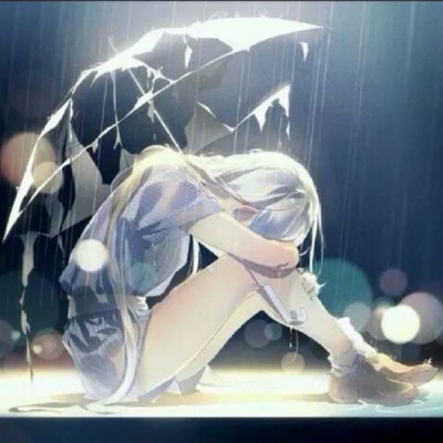 女生流泪伤感头像动漫(优选20张)