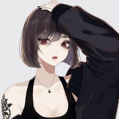 高冷成熟御姐头像背影图片二次元(共18张)